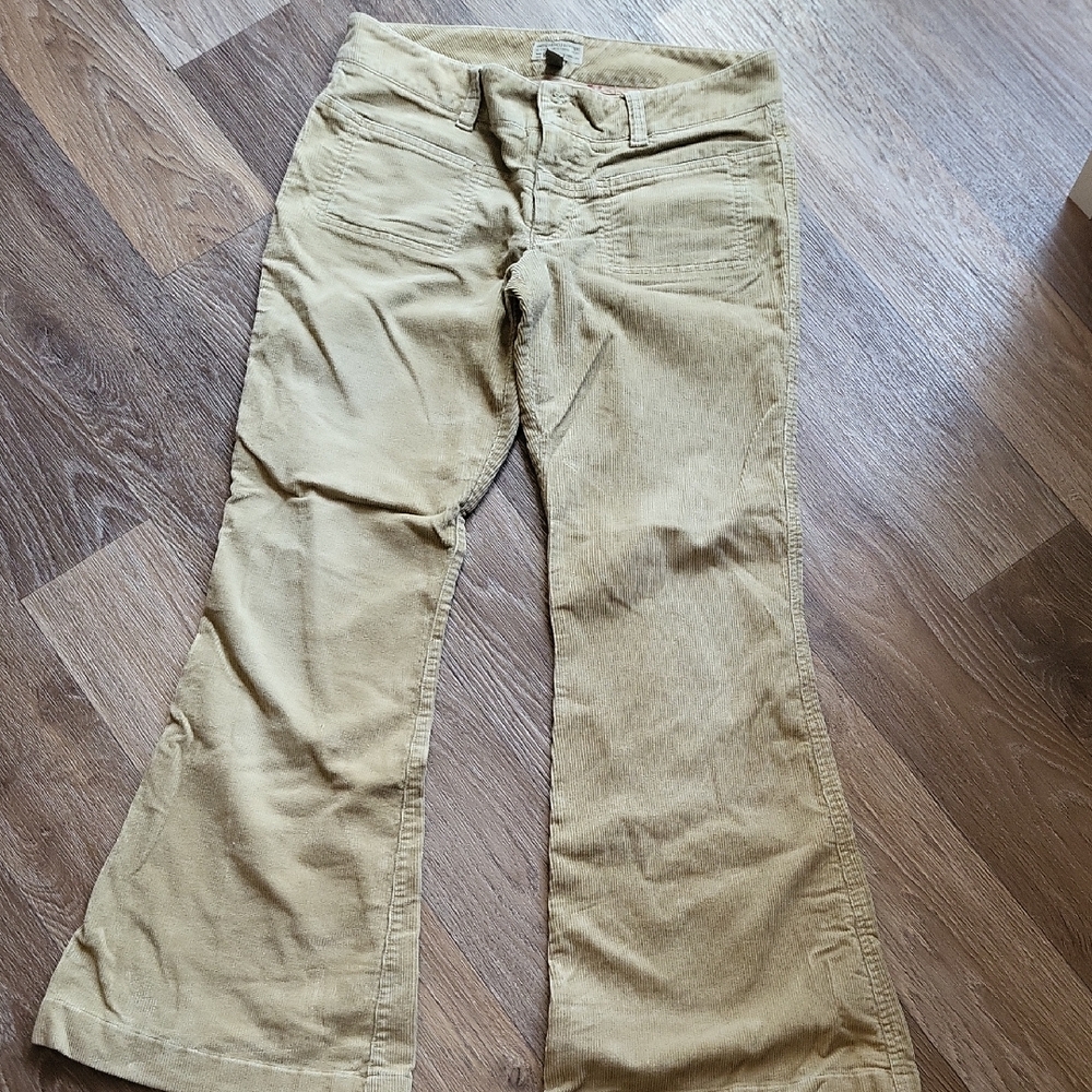 American Eagle Outfitters Beige Corduroy Pants